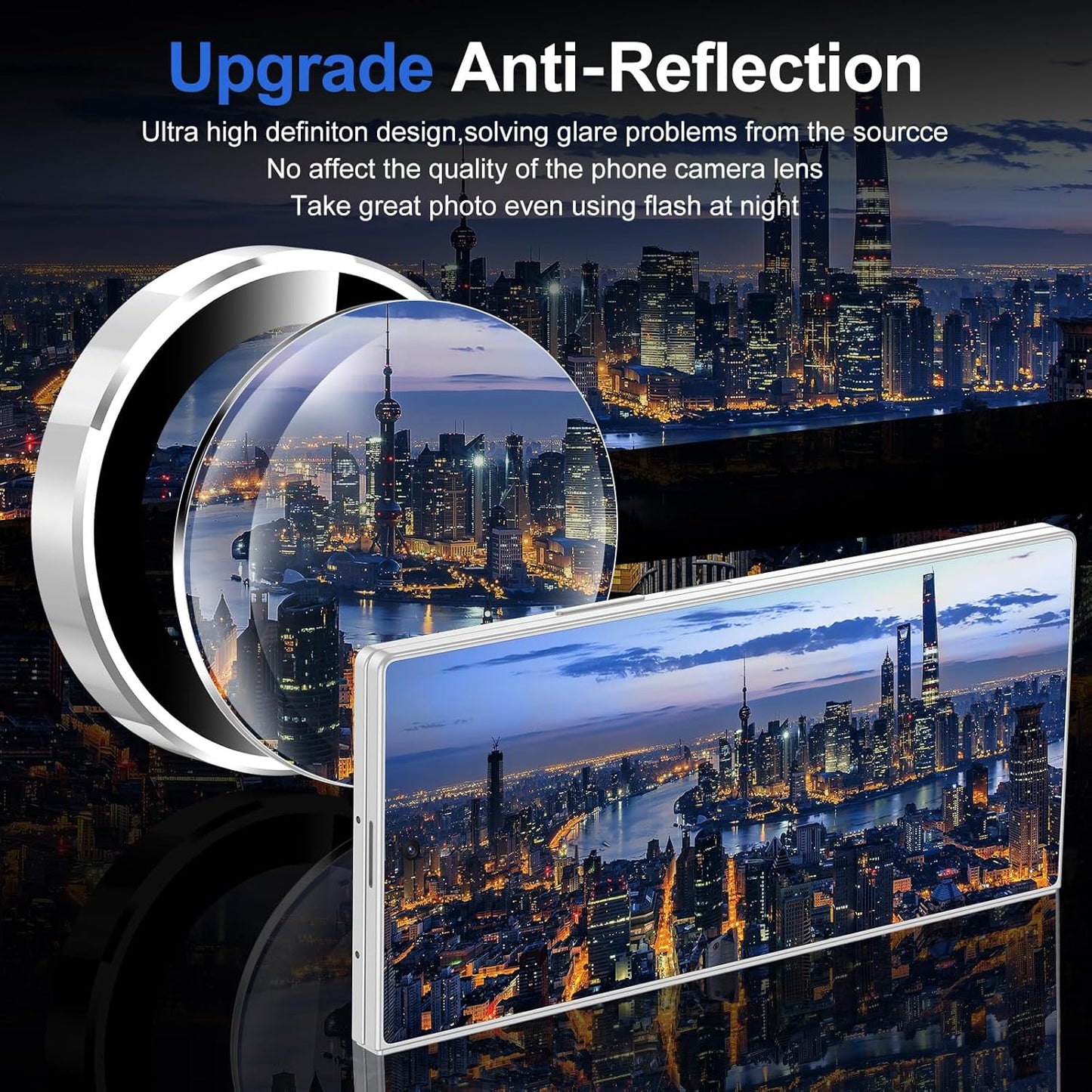 for Samsung Galaxy Z Fold 7 Camera Lens Protector, Individual Metal Ring Tempered Glass Lens Cover, [Strong Adsorption] Scratch Resistant Ultra-Thin HD Clear Lens Cover, 1 Set-Slivery Ring