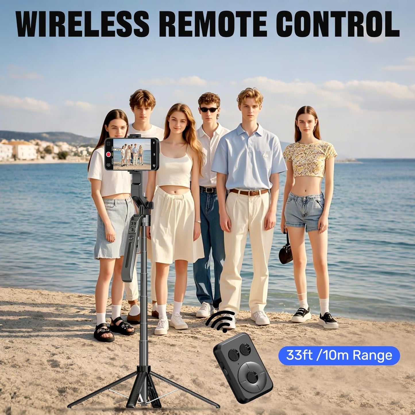 Auto Face Tracking Selfie Stick Tripod for iPhone with 10" Ring Light,360 Rotation That Follows Your Movement,71" Phone Camera Stand with Remote for Content Creator Vlog Video Recording