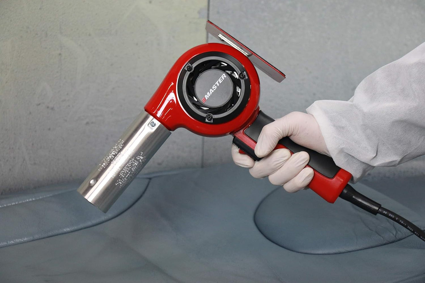 Master Appliance HG-301D Industrial Heat Gun, Quick Change Plug-In Heating Element, 800° F, 120V, 1440W, 12 Amps, Assembled In USA