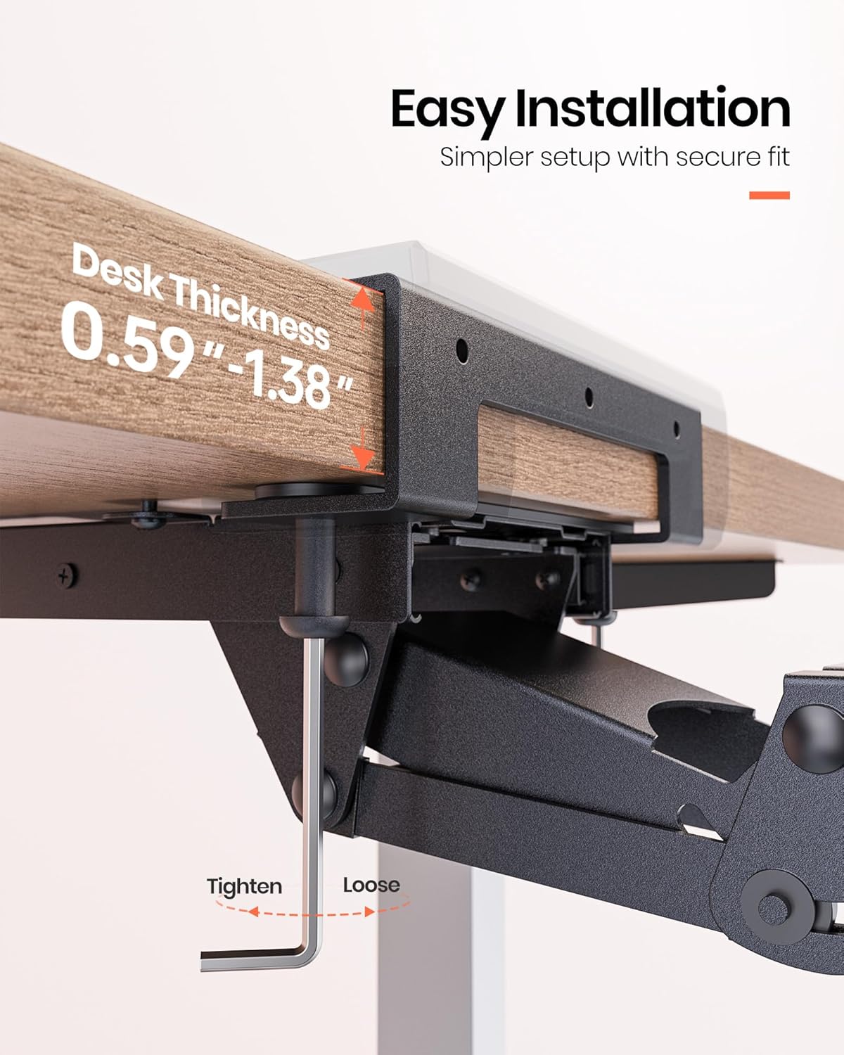 Klearlook Upgraded Ergonomic Keyboard Tray Under Desk, Adjustable Sliding Keyboard Platform Holder, Keyboard Stand with Wrist Rest & Storage Drawer for Home, Office and Gaming, 24.4"x10"