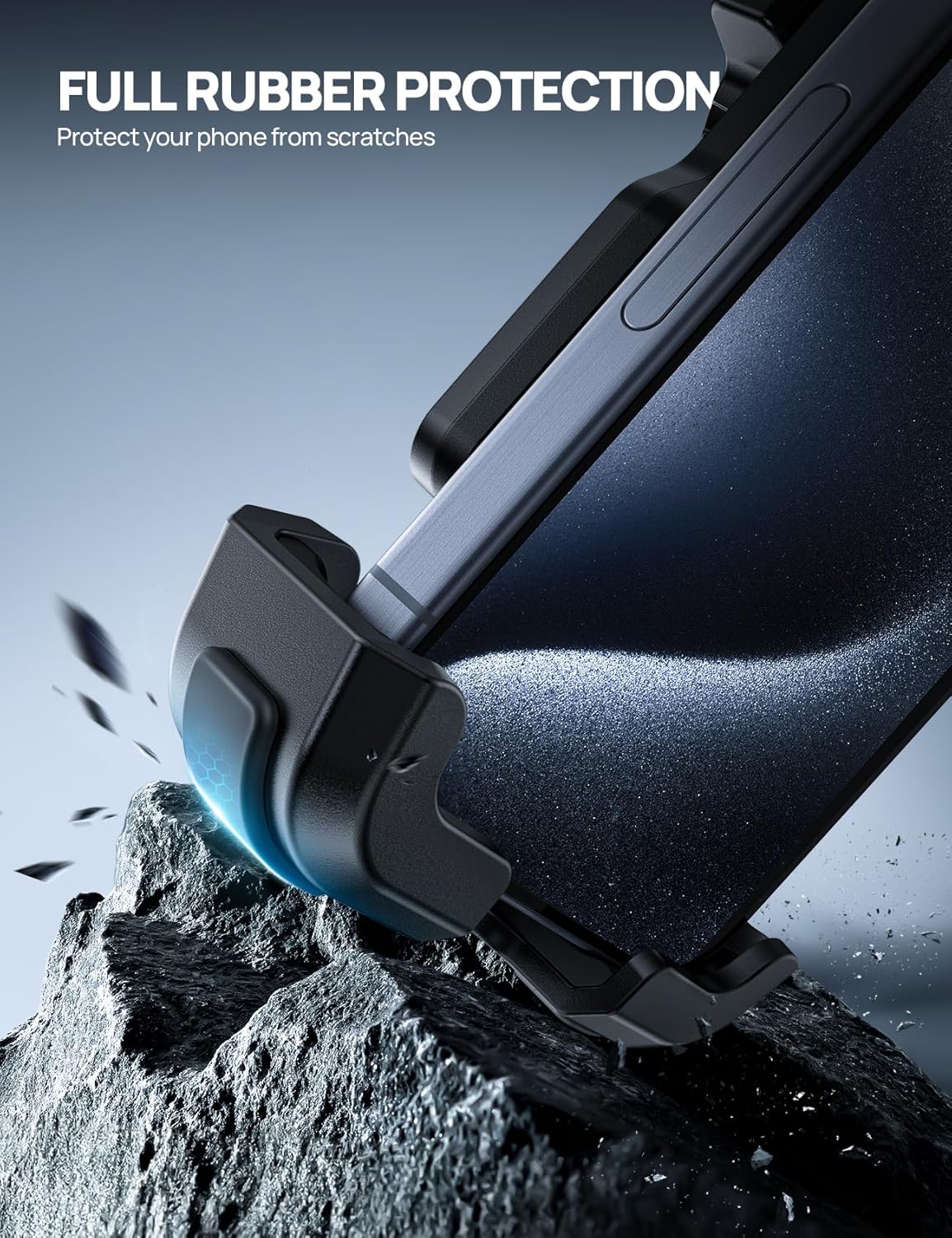 Bike Motorcycle Phone Holder Mount - [2025 Quick Release] Bike Phone Holder Handlebar Clamp, Bicycle Scooter Phone Clip for iPhone 16 15 14 13 12 11 Pro Max Plus Mini, 4.7-6.8" Smartphone