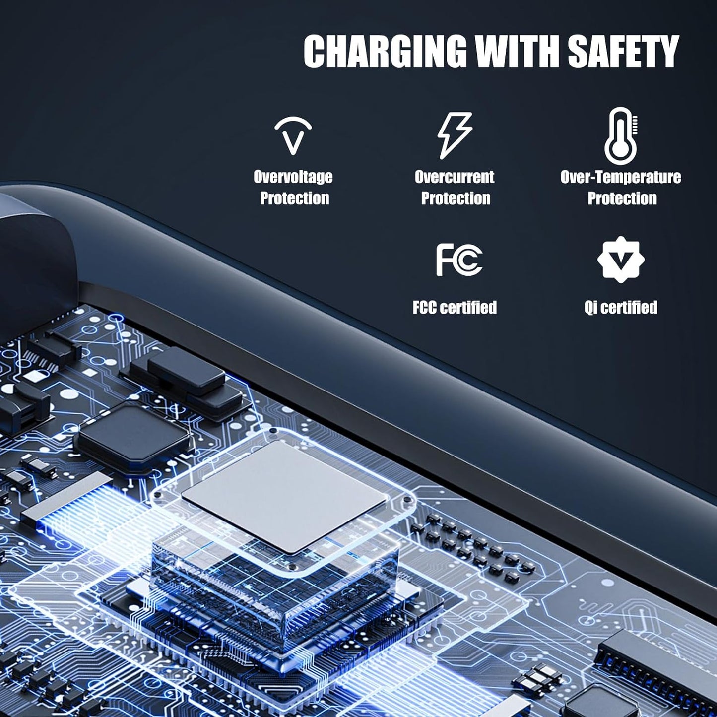 2025 New Magnetic Wireless Charger for Samsung & Apple Devices, 3 in 1 Charging Station Magnetic Charger Stand simultaneously Compatible with Samsung and Apple Series.