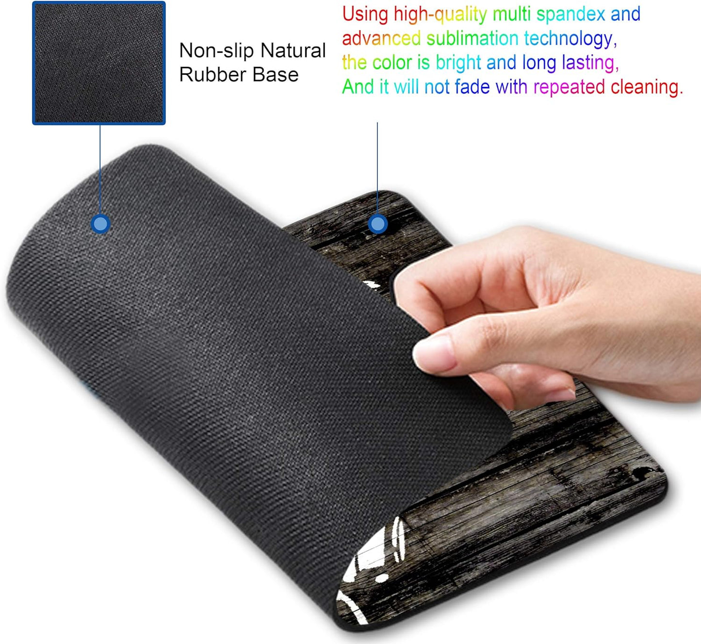 Retro Anime Mousepad Computer Mouse pad with Design Personalized Mouse pad for Laptop Computer Office Decoration Accessories Gift