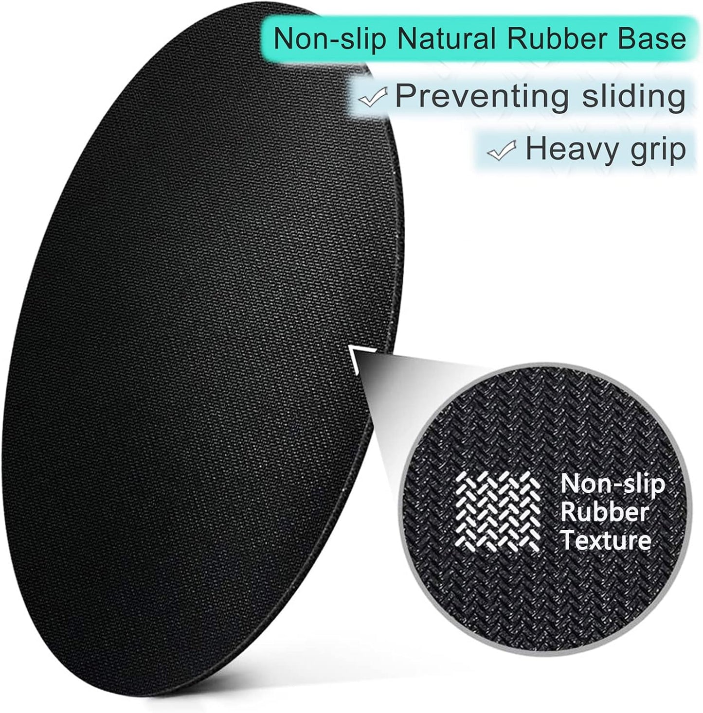 ITNRSIIET Round Mouse Pad with Stitched Edge Premium-Textured Waterproof Non-Slip Rubber Base Desktop Protection Mat Diameter 8.7 inches, Sunrise