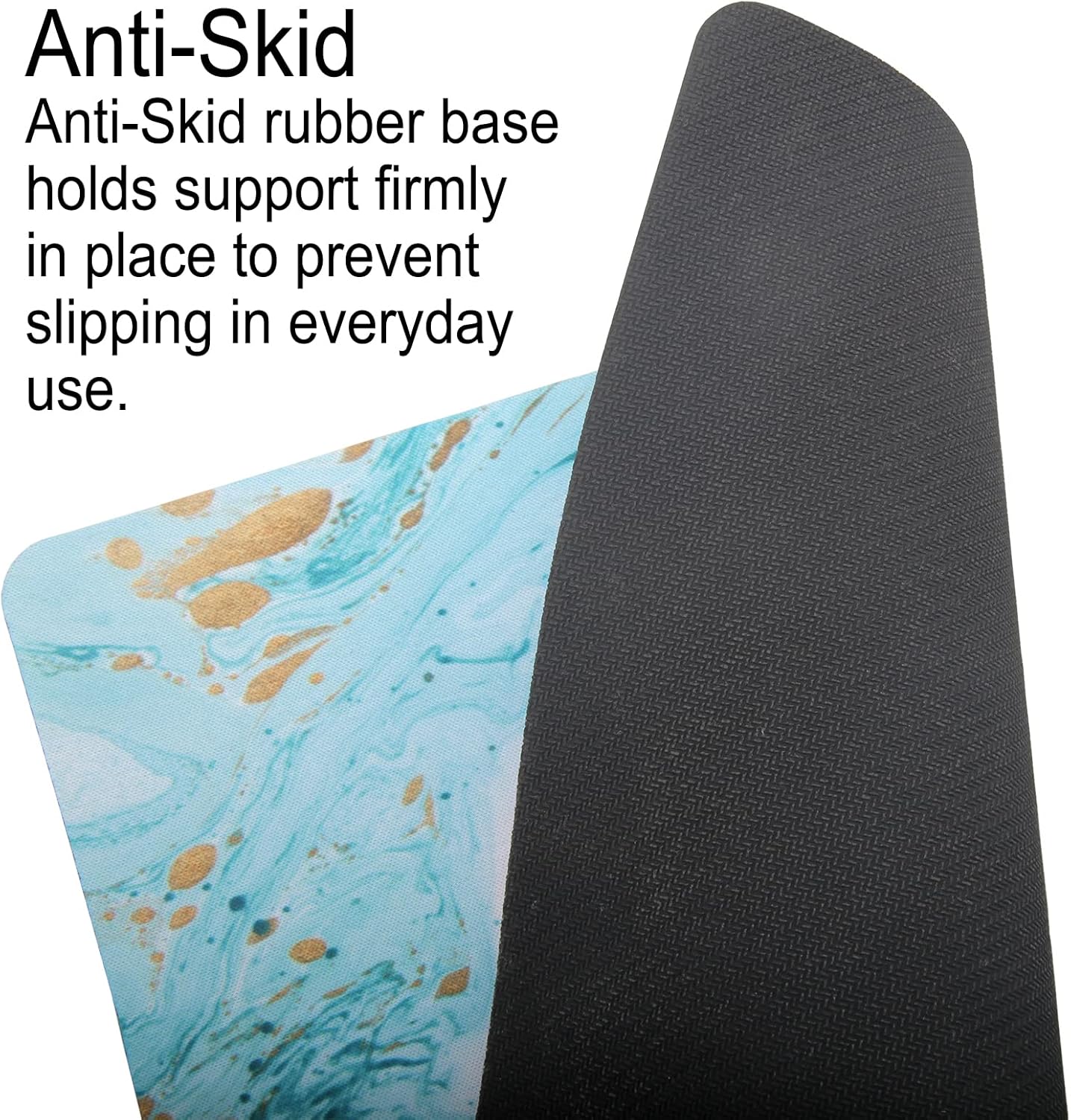 Mouse Pad, Gaming Mouse Pad, Non-Slip Rubber Base Mouse Mat with Designs for Laptop, Computer & Office, 9.5 x 7.9 x 0.12 inches (Marble 7)