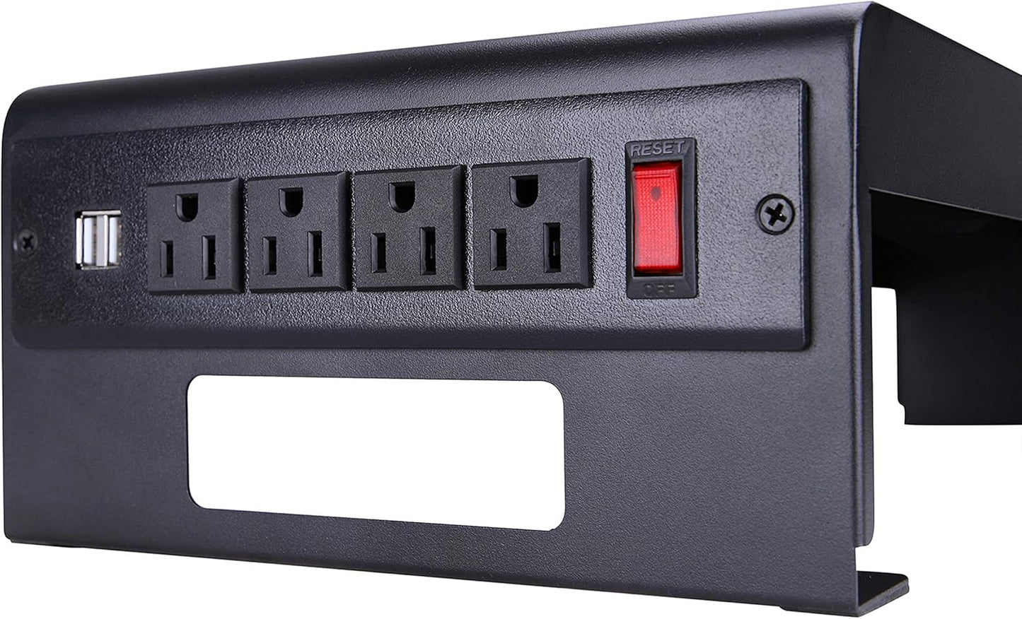 Rocelco 46" Large Height Adjustable Standing Desk Converter with Double Monitor Mount Stand BUNDLE - Quick Sit Stand Up Computer Workstation Riser - Retractable Keyboard Tray - Black (R DADRB-46-DMS)