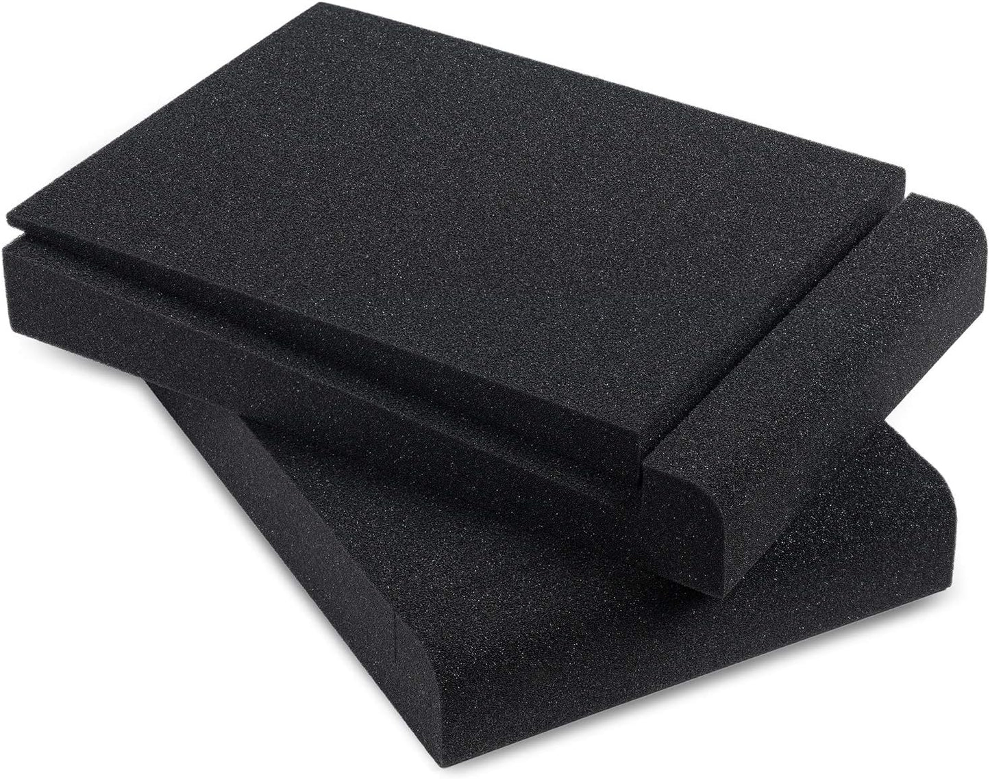 Sound Addicted - Studio Monitor Isolation Pads for 5 Inch Monitors, Pair of Two High Density Acoustic Foam which Fits Most Speaker Stands | SMPad 5