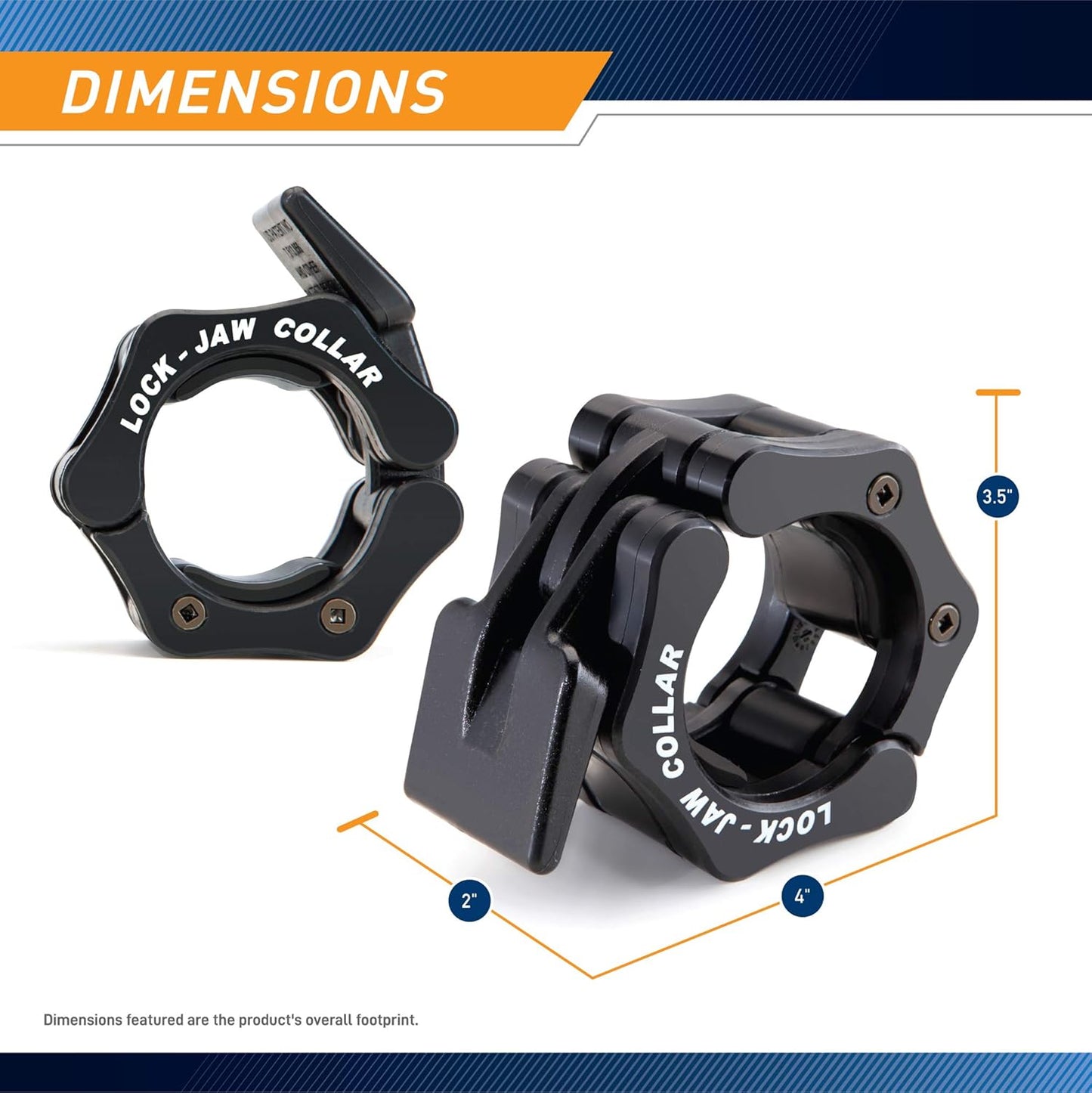 Steelbody Olympic Barbell Lock Jaw Collars