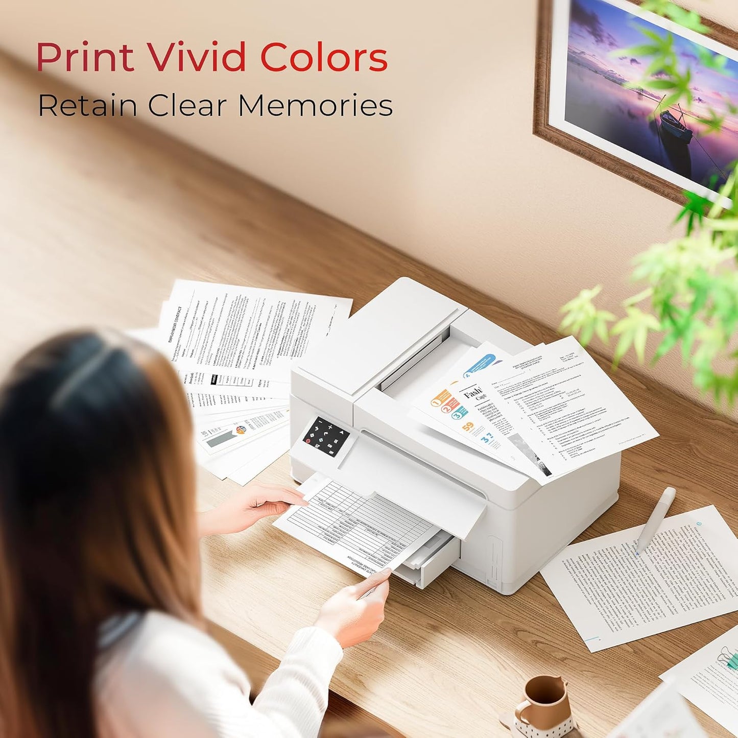 67XL Ink Cartridge (2-Black) Compatible for HP Ink 67 for HP 67XL Black Ink Cartridge High Yield for Deskjet 2700 2700e 2755e 2855e 2800e 2852e 2827e 4100e 4155e 4255e Envy 6000 6055e 6455e Series