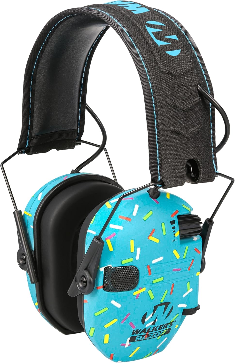 Walker's Razor Slim Ultra Low Profile Compact Design Adjustable Range Shooting Hunting Hearing Protection Electronic Earmuffs