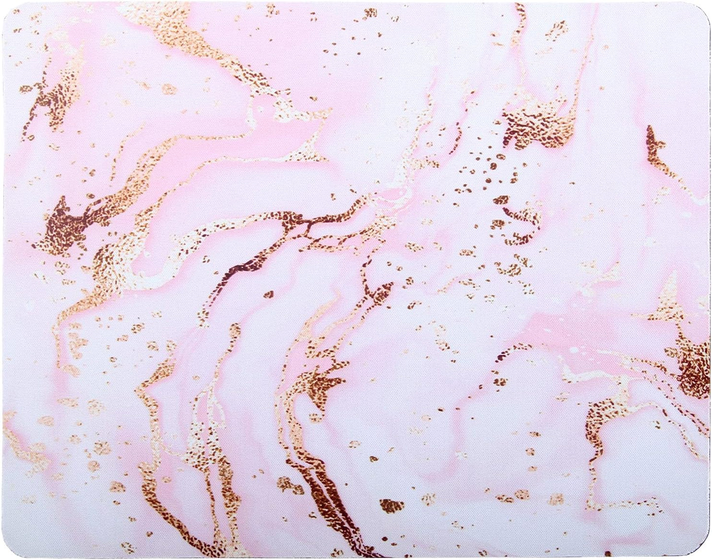 Mouse Pad, Gaming Mouse Pad, Non-Slip Rubber Base Mouse Mat with Designs for Laptop, Computer & Office, 9.5 x 7.9 x 0.12 inches (Marble 1)