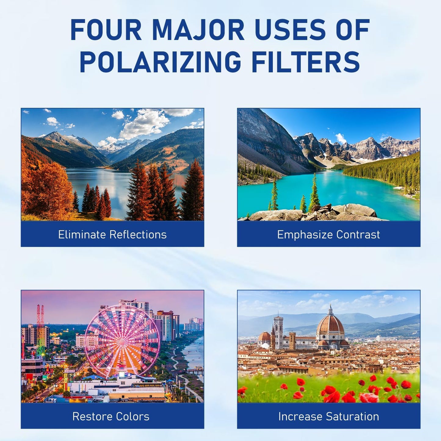 52mm Clip-0n CPL Phone Cameralens Filter Kit, Circular Polarizer Polarizing Filter, Clearer HD Backlight Phone Filter Set,Compatible for iPhone 16 15 14 13 12 11 (1 Set)