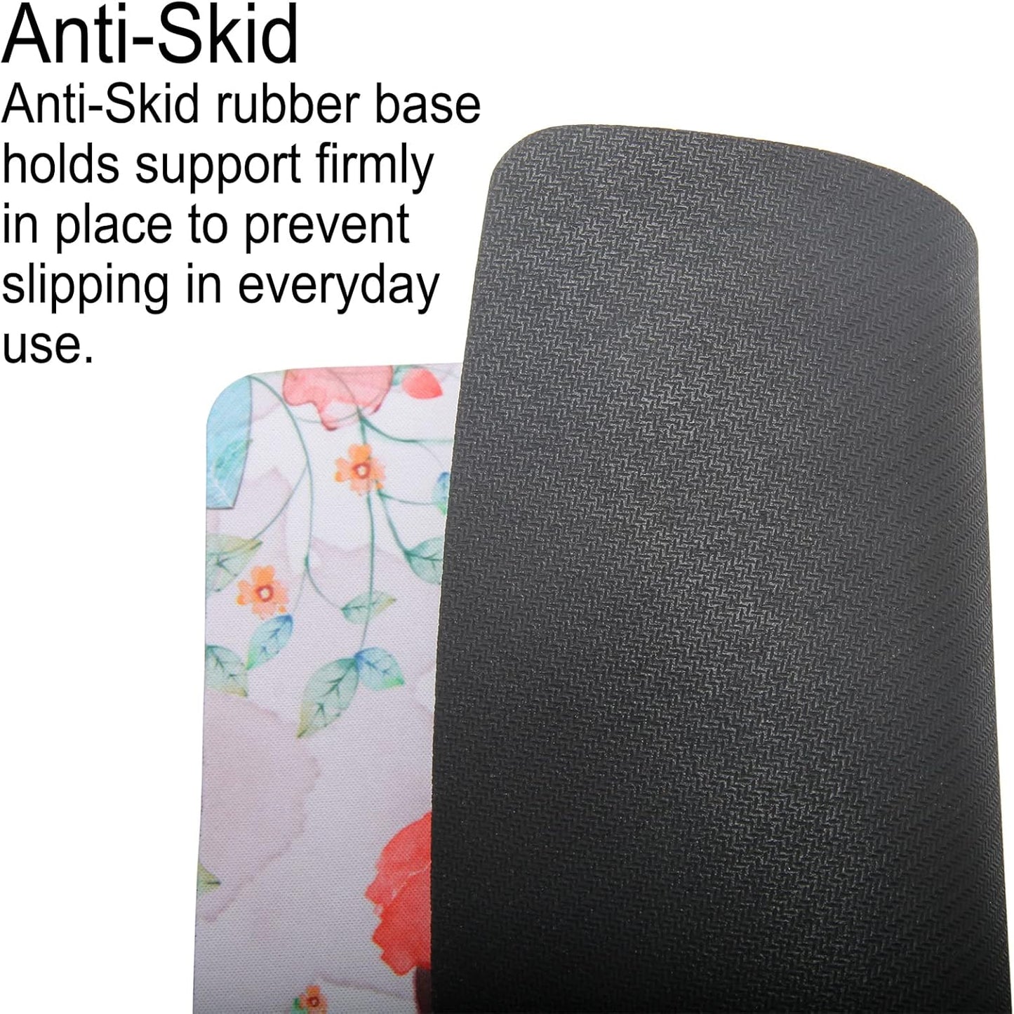 Mouse Pad, Gaming Mouse Pad, Non-Slip Rubber Base Mouse Mat with Designs for Laptop, Computer & Office, 9.5 x 7.9 x 0.12 inches (Butterflies and Flowers)