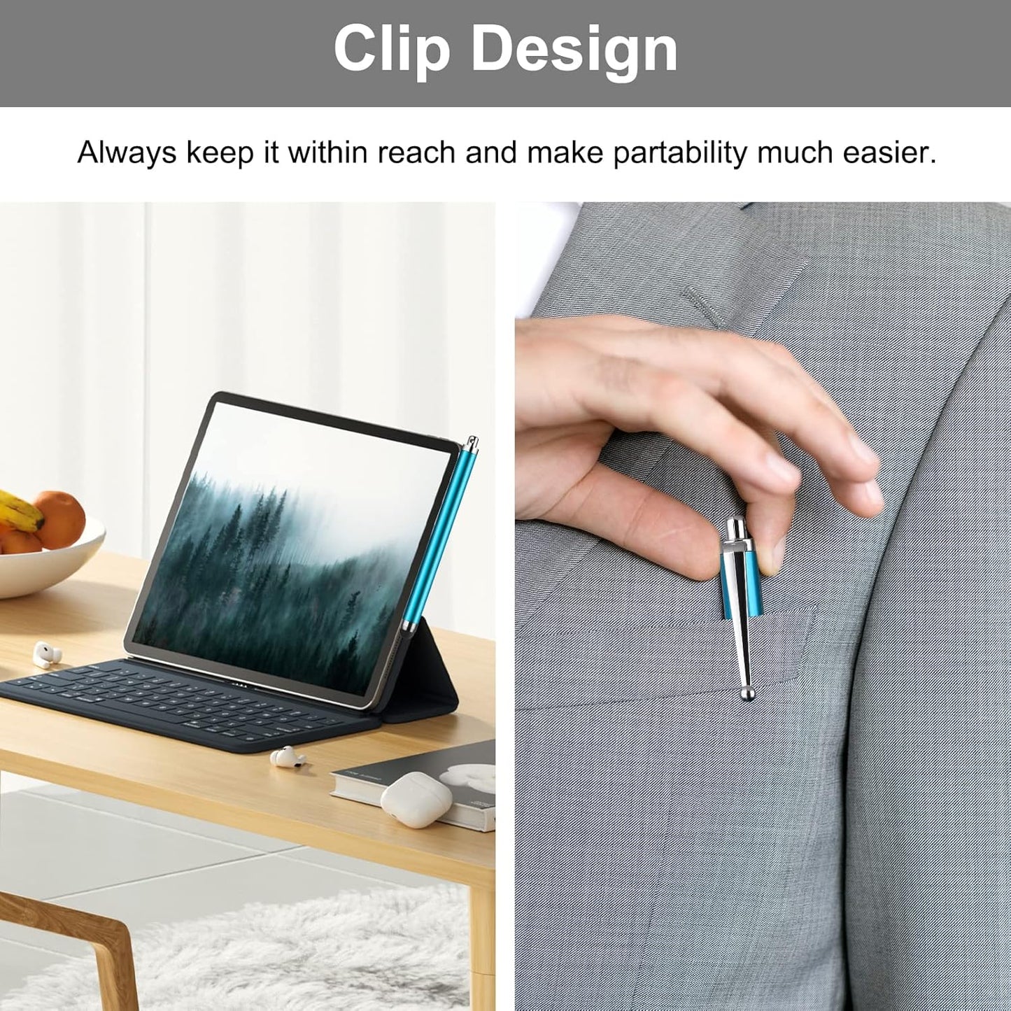 Stylus Pens for Touch Screens,SLKIJDHFB 20 Pack Universal Capacitive Touch Screen Pens for iPad,Tablets,Samsung Galaxy,Smartphones,All Universal Touch Screen Devices