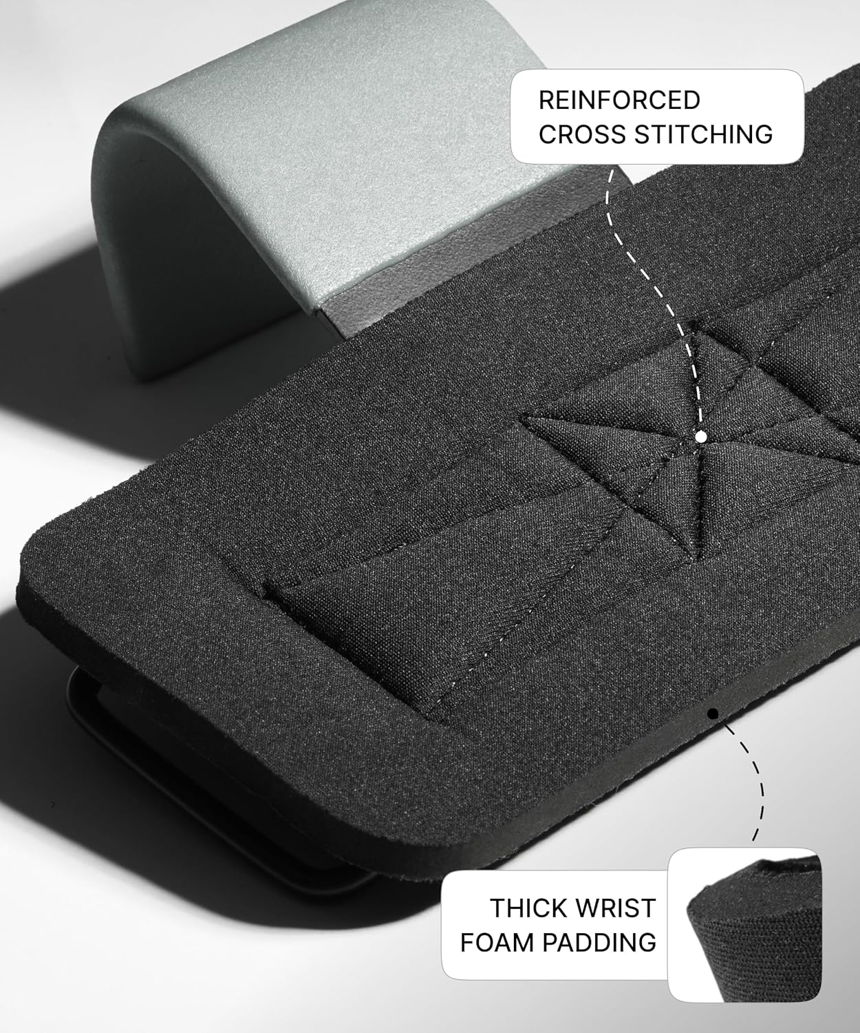 DMoose Fitness Weight Lifting Hooks (Pair) for Deadlifts, Pull Ups, Rows & Shrugs - Anti-Rip Nylon Strap Hand Grips with Thick Wrist Padding - Heavy Duty Wrist Straps for Weightlifting & Gym Workouts