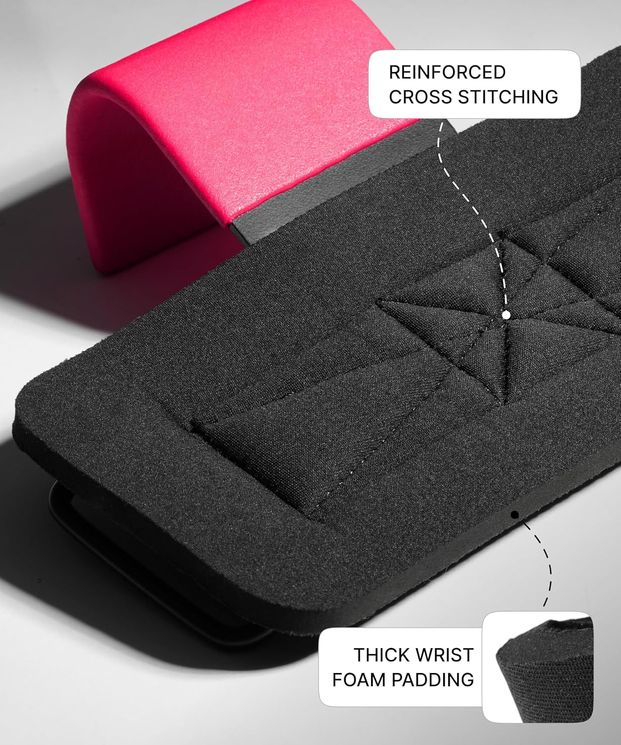 DMoose Fitness Weight Lifting Hooks (Pair) for Deadlifts, Pull Ups, Rows & Shrugs - Anti-Rip Nylon Strap Hand Grips with Thick Wrist Padding - Heavy Duty Wrist Straps for Weightlifting & Gym Workouts