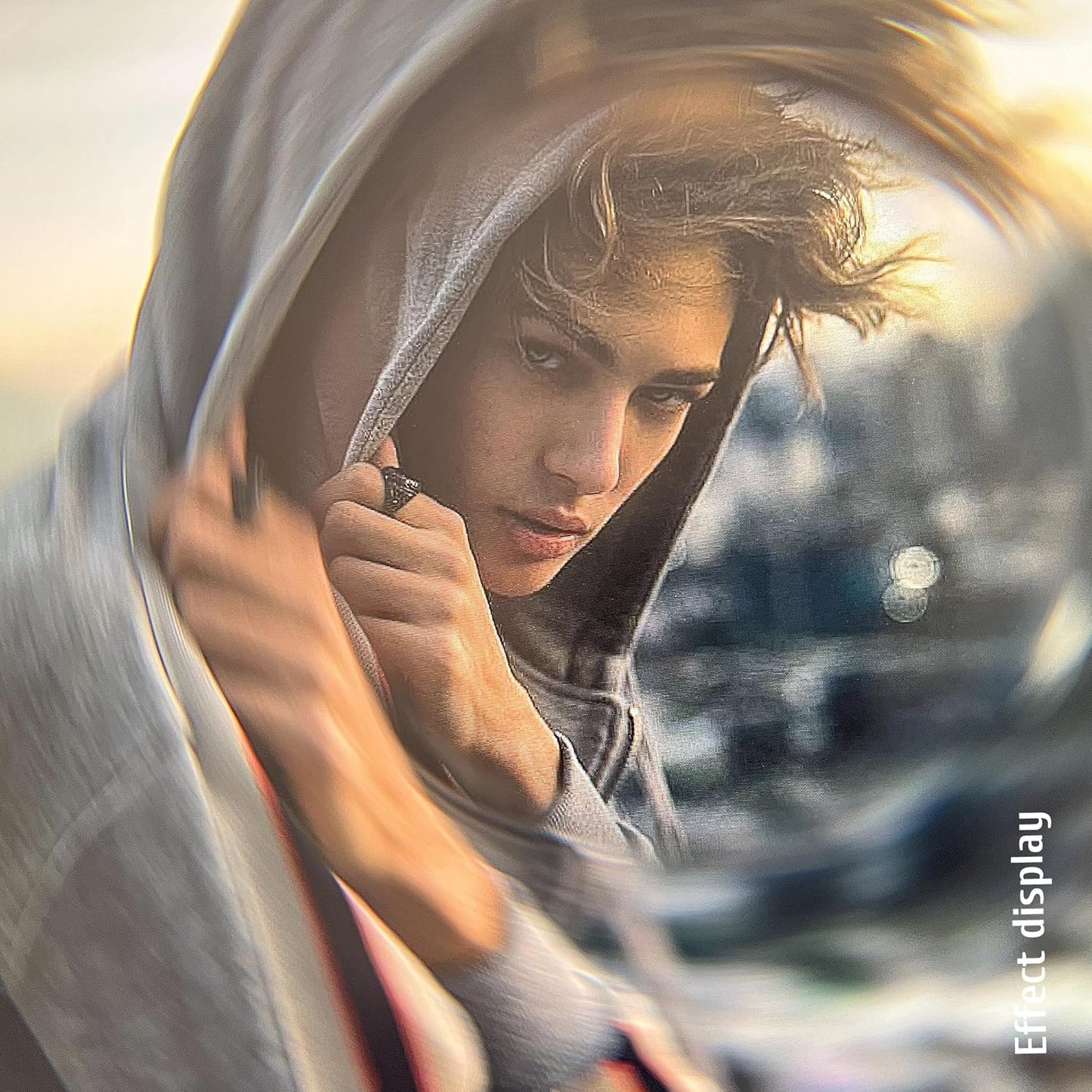 Prism Lens for iPhone & Android - Swirl Twist Blur Effect Filter, Tunnel Vision Lens, K9 Optical Glass, Durable Metal Frame - Portable Creative Tool for Cinematic Photos & Videos