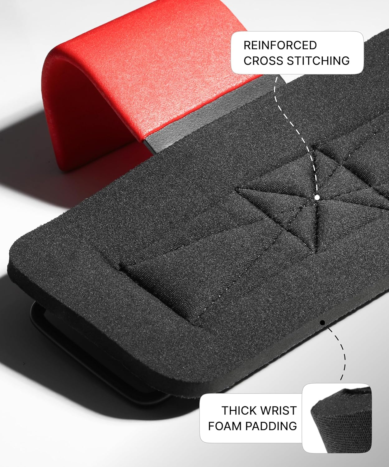 DMoose Fitness Weight Lifting Hooks (Pair) for Deadlifts, Pull Ups, Rows & Shrugs - Anti-Rip Nylon Strap Hand Grips with Thick Wrist Padding - Heavy Duty Wrist Straps for Weightlifting & Gym Workouts